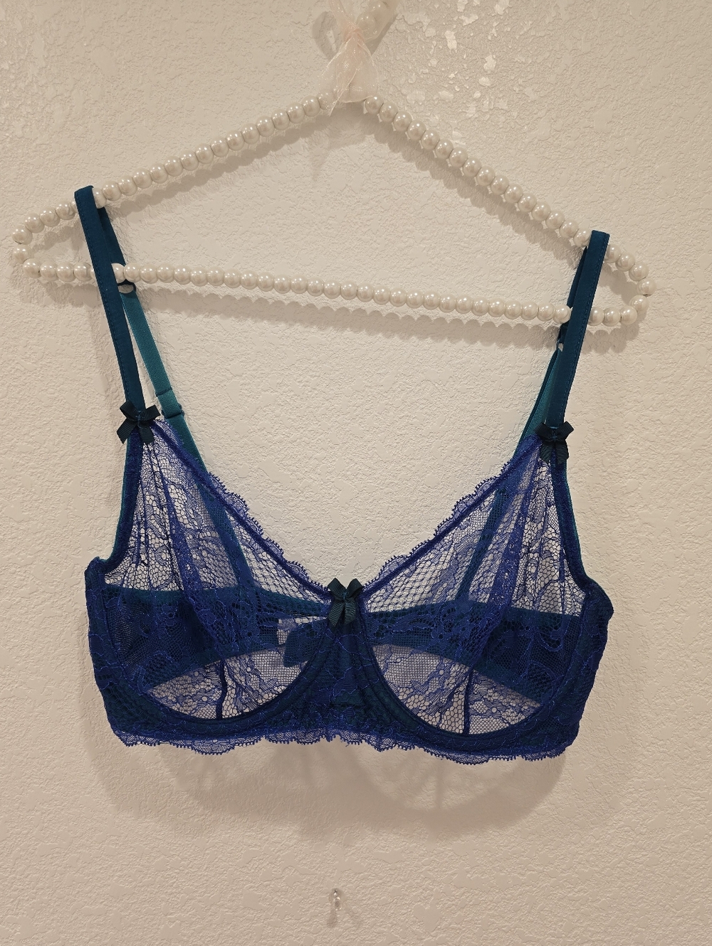 Mimi Holliday Azure Allure Lace Comfort Bra 32DD